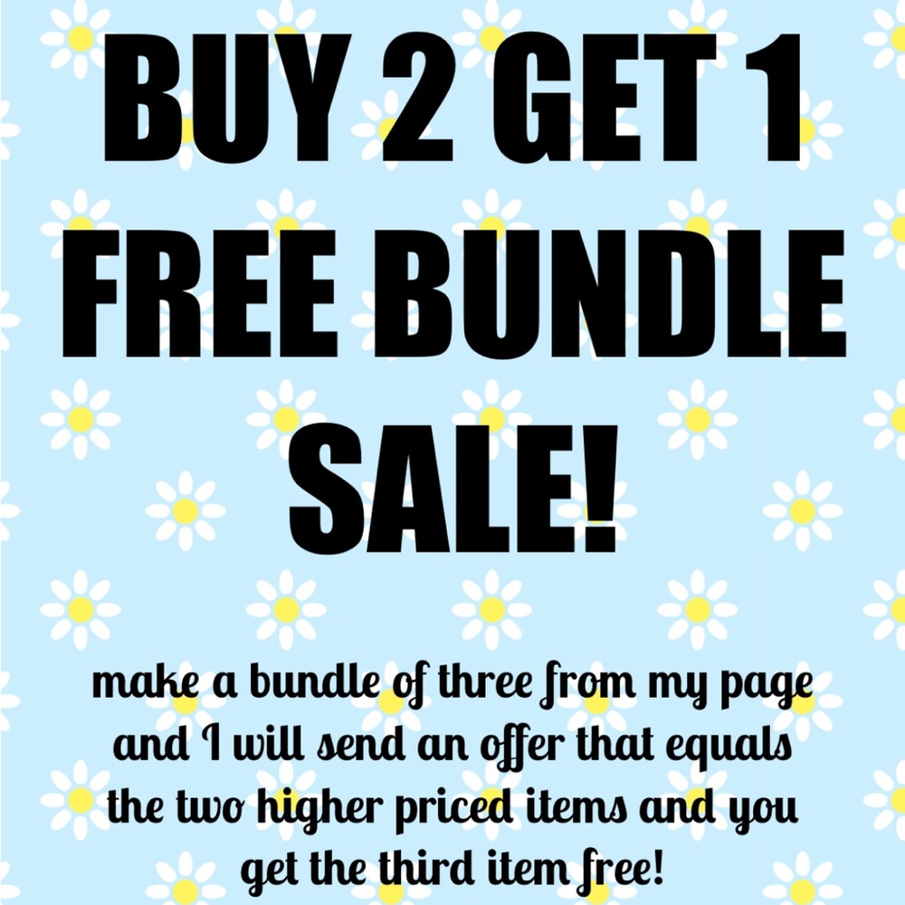 BUY 2 GET ONE FREE SALE! $5.95 SHIP!